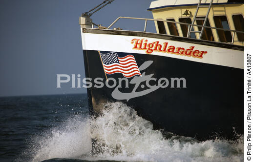 Pêche davant Montauk dans l'état de New-York. - © Philip Plisson / Plisson La Trinité / AA13807 - Nos reportages photos - Etats-Unis