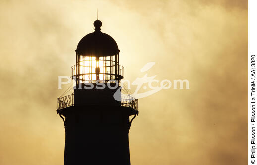 Montauk Point Light. - © Philip Plisson / Plisson La Trinité / AA13820 - Photo Galleries - United States [The]