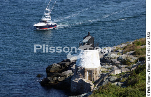 Newport in the state of the Rhode Island. - © Philip Plisson / Plisson La Trinité / AA13823 - Photo Galleries - Speedboat