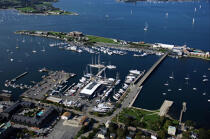 Newport dans l'état du Rhode Island. © Philip Plisson / Plisson La Trinité / AA13835 - Nos reportages photos - Newport