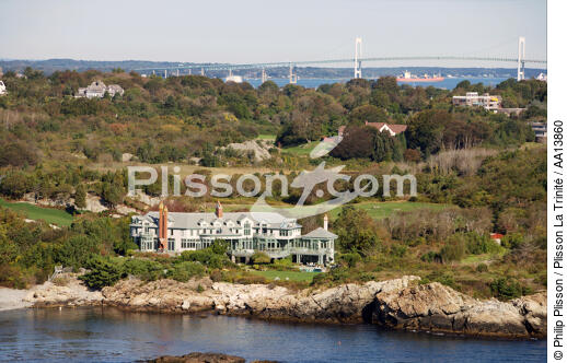 Newport in the state of Rhode Island. - © Philip Plisson / Plisson La Trinité / AA13860 - Photo Galleries - Rhode Island