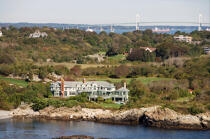 Newport in the state of Rhode Island. © Philip Plisson / Plisson La Trinité / AA13860 - Photo Galleries - Bridge