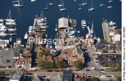 Newport dans l'état du Rhode Island. - © Philip Plisson / Plisson La Trinité / AA13863 - Nos reportages photos - Nouvelle Angleterre