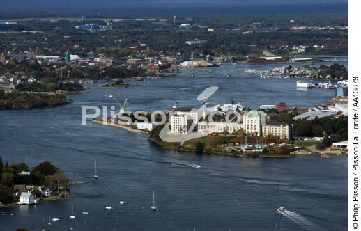Portsmouth dans l'état du New Hampshire. - © Philip Plisson / Plisson La Trinité / AA13879 - Nos reportages photos - Etats-Unis