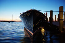 Motorboat in Watch Hill in Rhode Island. © Philip Plisson / Pêcheur d’Images / AA13901 - Photo Galleries - New England