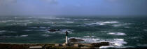 Coup de vent sur Sein. © Philip Plisson / Plisson La Trinité / AA13940 - Nos reportages photos - Mer agitée