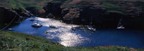 Mouillage de l'anse de Ster-Ouen à Belle-Ile. © Philip Plisson / Plisson La Trinité / AA13958 - Photo Galleries - Ster-Ouen [Cove of]