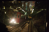 Hong Kong by night. © Philip Plisson / Plisson La Trinité / AA14022 - Nos reportages photos - Transport ferrovière