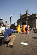 Le Gateaway of India à Bombay. © Philip Plisson / Plisson La Trinité / AA14070 - Nos reportages photos - Femme