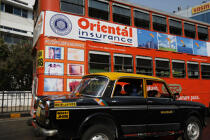 Circulation à Bombay. © Philip Plisson / Plisson La Trinité / AA14076 - Nos reportages photos - Bombay