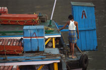 In the port of Bombay. © Philip Plisson / Plisson La Trinité / AA14084 - Photo Galleries - Maharashtra