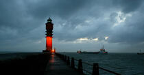The lighthouse Saint-pol in Dunkerque. © Philip Plisson / Plisson La Trinité / AA14100 - Photo Galleries - 16/9 horizontal
