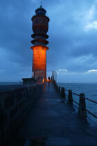 The lighthouse Saint-pol in Dunkerque. © Philip Plisson / Plisson La Trinité / AA14101 - Photo Galleries - Dunkerque