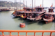 Junk in the bay of Ha Long. © Philip Plisson / Pêcheur d’Images / AA14134 - Photo Galleries - Junk