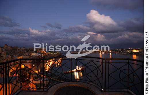 La Vallette in Malta. - © Philip Plisson / Plisson La Trinité / AA14146 - Photo Galleries - Town [Malta]