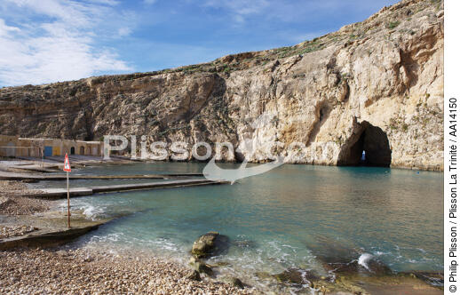 Small port on Gozo island in Malta. - © Philip Plisson / Plisson La Trinité / AA14150 - Photo Galleries - Island [Malta]