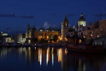 Valletta in Malta. © Philip Plisson / Plisson La Trinité / AA14155 - Photo Galleries - Night