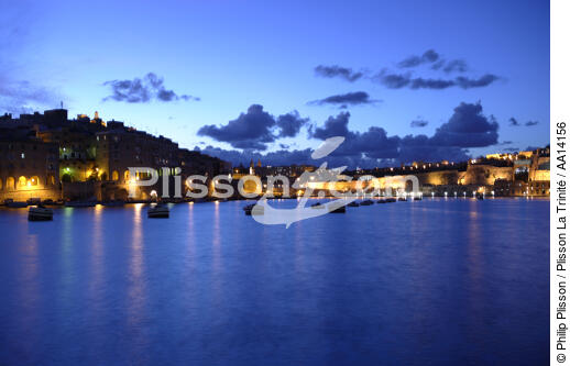 La Vallette à Malte. - © Philip Plisson / Plisson La Trinité / AA14156 - Nos reportages photos - Moment de la journée