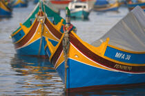 boats in Malta. © Philip Plisson / Plisson La Trinité / AA14158 - Photo Galleries - Colours of Malta
