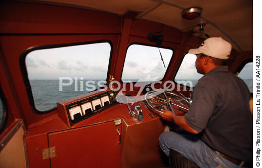 Pilot boat on Panama Canal. - © Philip Plisson / Plisson La Trinité / AA14228 - Photo Galleries - Man