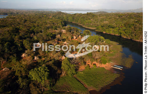 Panama canal. - © Philip Plisson / Plisson La Trinité / AA14252 - Photo Galleries - Site of interest [Panama]