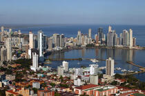 Panama City. © Philip Plisson / Plisson La Trinité / AA14253 - Nos reportages photos - Ville [Panama]