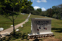 Cimetière français à Panama. © Philip Plisson / Plisson La Trinité / AA14267 - Nos reportages photos - Panama