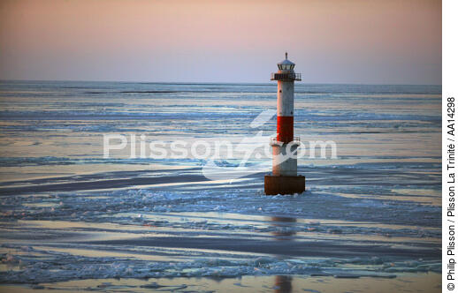Raahe lighthouse in the Baltic sea. - © Philip Plisson / Plisson La Trinité / AA14298 - Photo Galleries - Baltic sea