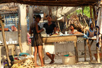 Anakao - Madagascar. © Philip Plisson / Plisson La Trinité / AA14353 - Nos reportages photos - Cabane