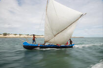 Anakao - Madagascar. © Philip Plisson / Plisson La Trinité / AA14386 - Photo Galleries - Rowing boat
