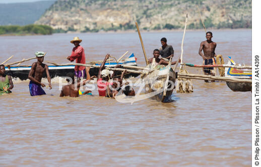 Anakao - Madagascar. - © Philip Plisson / Plisson La Trinité / AA14399 - Nos reportages photos - Pêche à la senne