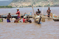 Anakao - Madagascar. © Philip Plisson / Plisson La Trinité / AA14399 - Photo Galleries - Rowing boat