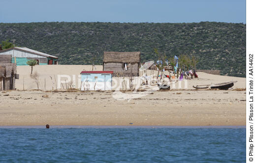 Anakao - Madagascar. - © Philip Plisson / Plisson La Trinité / AA14402 - Nos reportages photos - Cabane