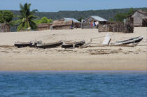 Anakao - Madagascar. © Philip Plisson / Plisson La Trinité / AA14403 - Nos reportages photos - Cabane