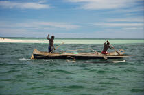 Anakao - Madagascar. © Philip Plisson / Plisson La Trinité / AA14411 - Photo Galleries - Rowing boat