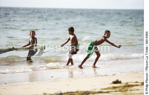 Ifaty - Madagascar. - © Philip Plisson / Plisson La Trinité / AA14464 - Nos reportages photos - Pêche à la senne