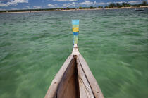 Ifaty - Madagascar. © Philip Plisson / Plisson La Trinité / AA14478 - Nos reportages photos - Elément d'un bateau