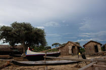 Ifaty - Madagascar. © Philip Plisson / Plisson La Trinité / AA14519 - Nos reportages photos - Village