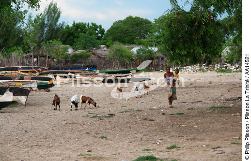 Ifaty - Madagascar. - © Philip Plisson / Plisson La Trinité / AA14521 - Photo Galleries - Village
