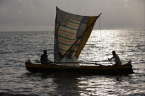 Ifaty - Madagascar. © Philip Plisson / Plisson La Trinité / AA14531 - Photo Galleries - Fisherman