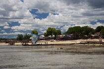 Ifaty - Madagascar. © Philip Plisson / Plisson La Trinité / AA14597 - Nos reportages photos - Bateau à rames