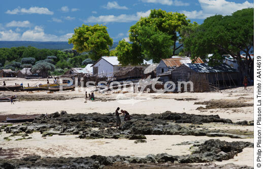 Ifaty - Madagascar. - © Philip Plisson / Plisson La Trinité / AA14619 - Nos reportages photos - Village