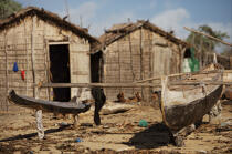 Ifaty - Madagascar. © Philip Plisson / Plisson La Trinité / AA14645 - Nos reportages photos - Village
