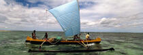 Ifaty - Madagascar. © Philip Plisson / Plisson La Trinité / AA14773 - Nos reportages photos - Pirogue