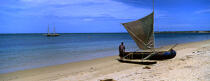 Anakao - Madagascar. © Philip Plisson / Plisson La Trinité / AA14776 - Photo Galleries - Rowing boat