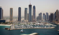 La marina de Dubaï. © Philip Plisson / Plisson La Trinité / AA14913 - Nos reportages photos - Immeuble