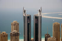 Dubaï. © Philip Plisson / Plisson La Trinité / AA14923 - Photo Galleries - Sky-scraper