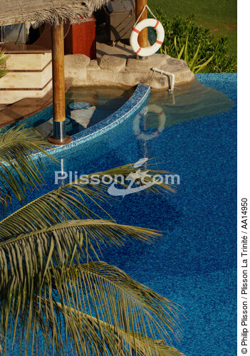 Swimming pool in Dubai. - © Philip Plisson / Plisson La Trinité / AA14950 - Photo Galleries - Swimming pool