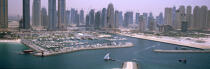 Dubaï et sa marina. © Philip Plisson / Plisson La Trinité / AA14954 - Nos reportages photos - Emirats Arabes Unis