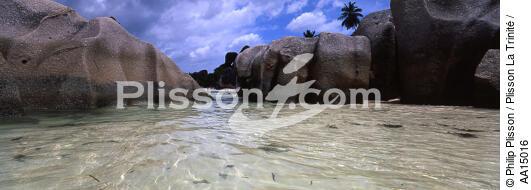 The Seychelles. - © Philip Plisson / Plisson La Trinité / AA15016 - Photo Galleries - Rock